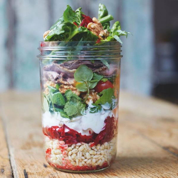 jam jar salad
