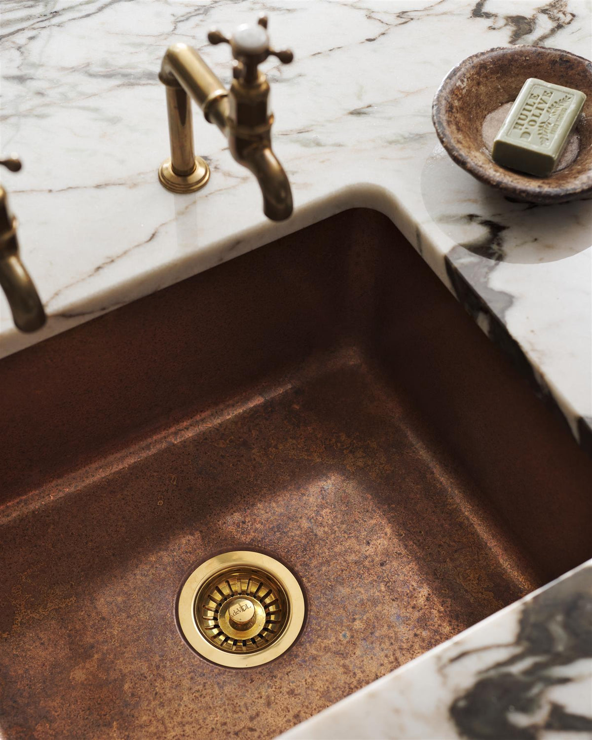 deVOL 500 Single Aged Copper Sink TEST