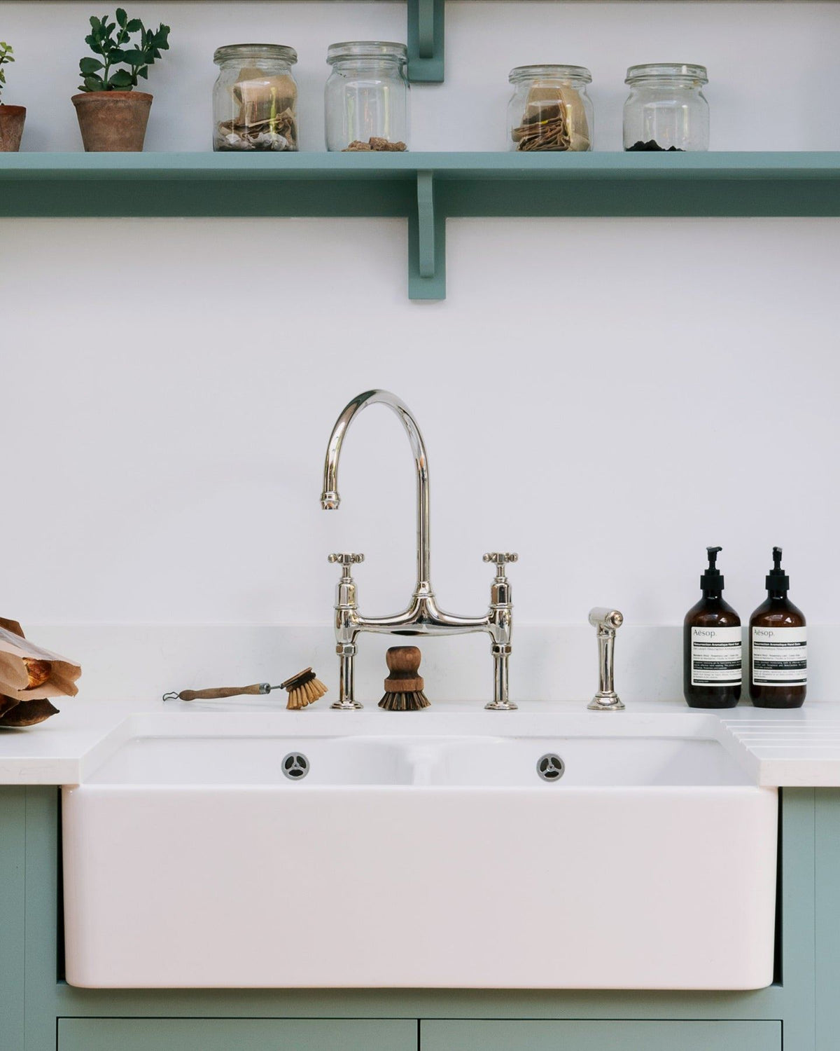 deVOL Chrome Ionian Tap with Rinse TEST