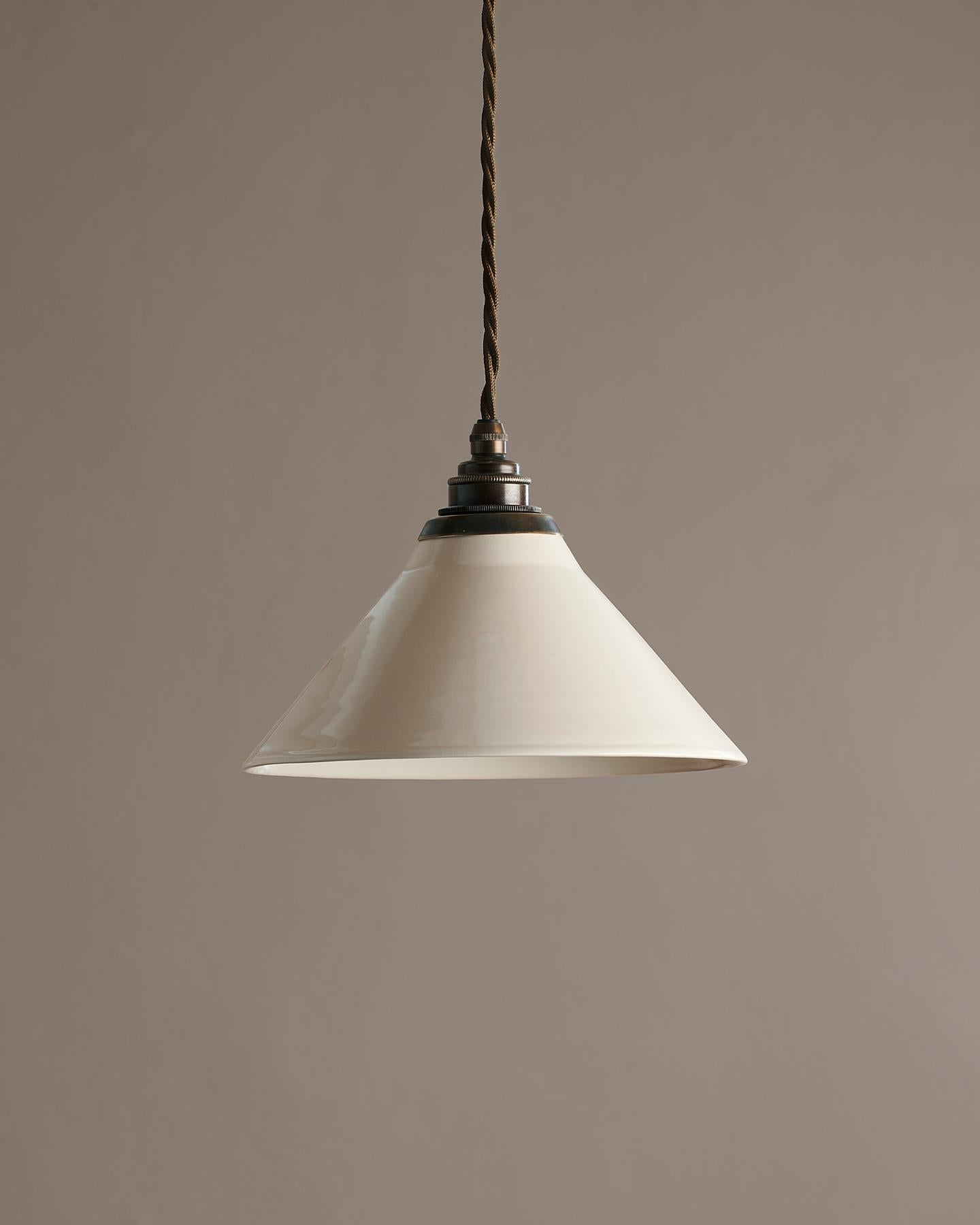 The Creamware Pendant Light - Small