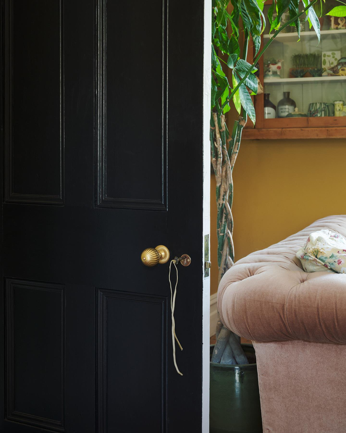 The Cecily Doorknob with Cecily Backplate