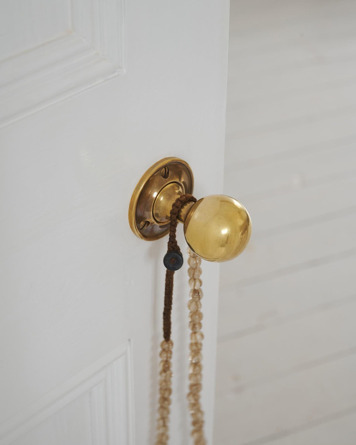 The Clarice Doorknob with Romilly Backplate TEST
