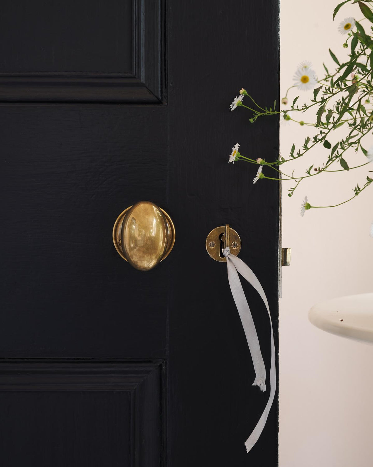 The Clothilde Doorknob with Romilly Backplate TEST
