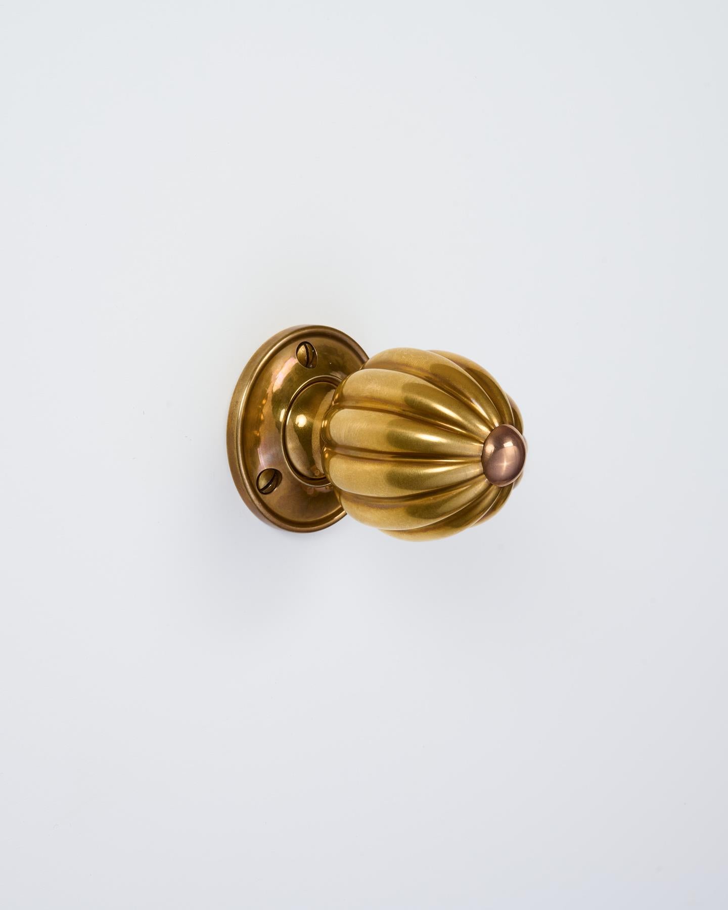 The Marguerite Doorknob with Romilly Backplate