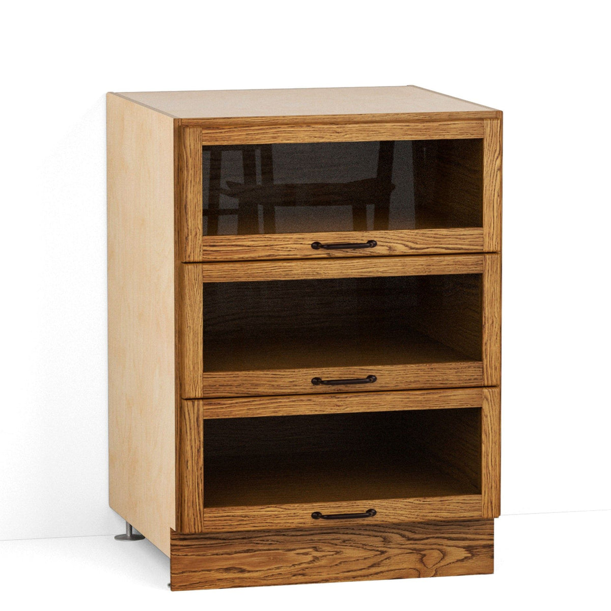 630mm Glazed Drawer Cabinet