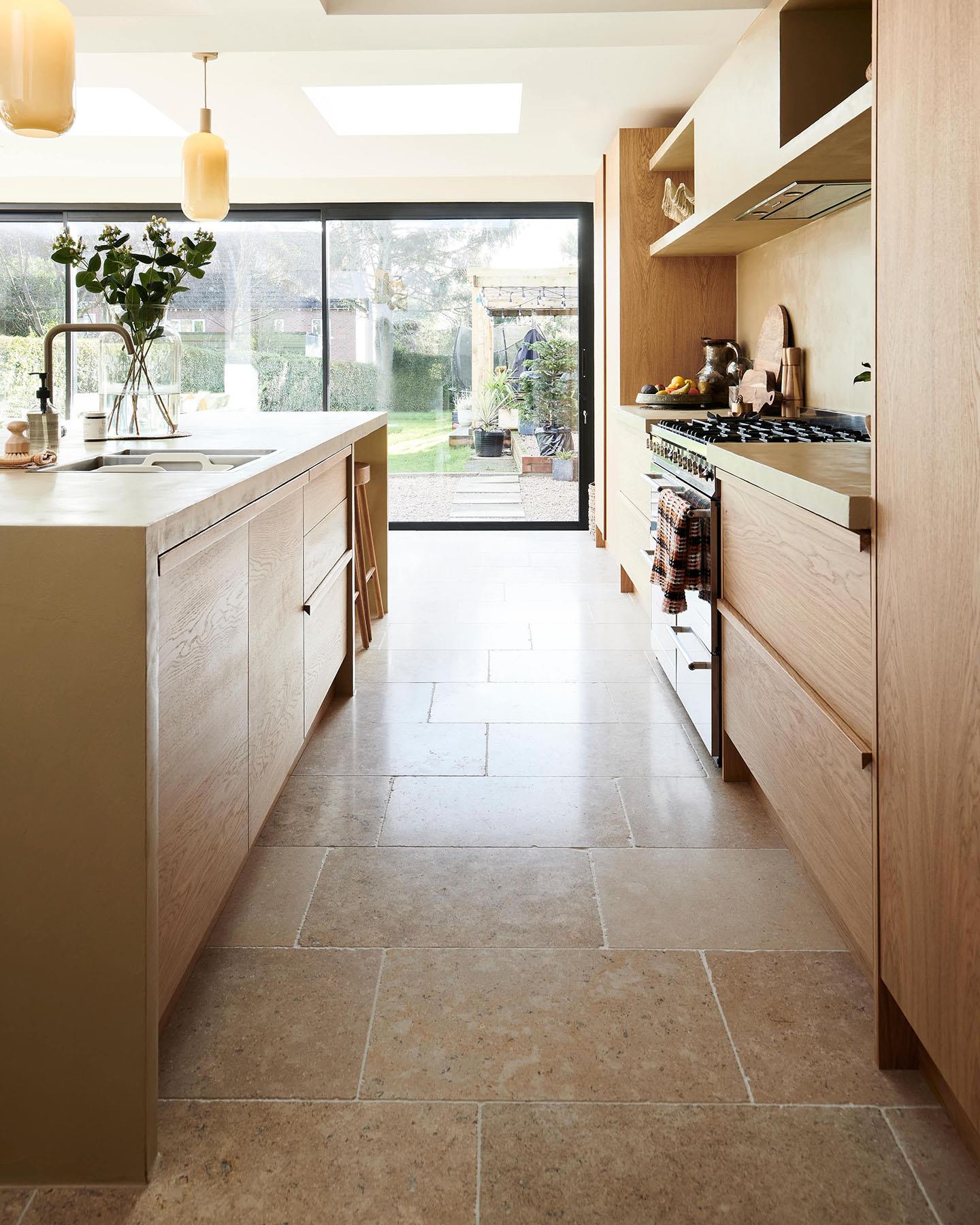 Dijon Tumbled Limestone - 600mm x 900mm (15mm thick)