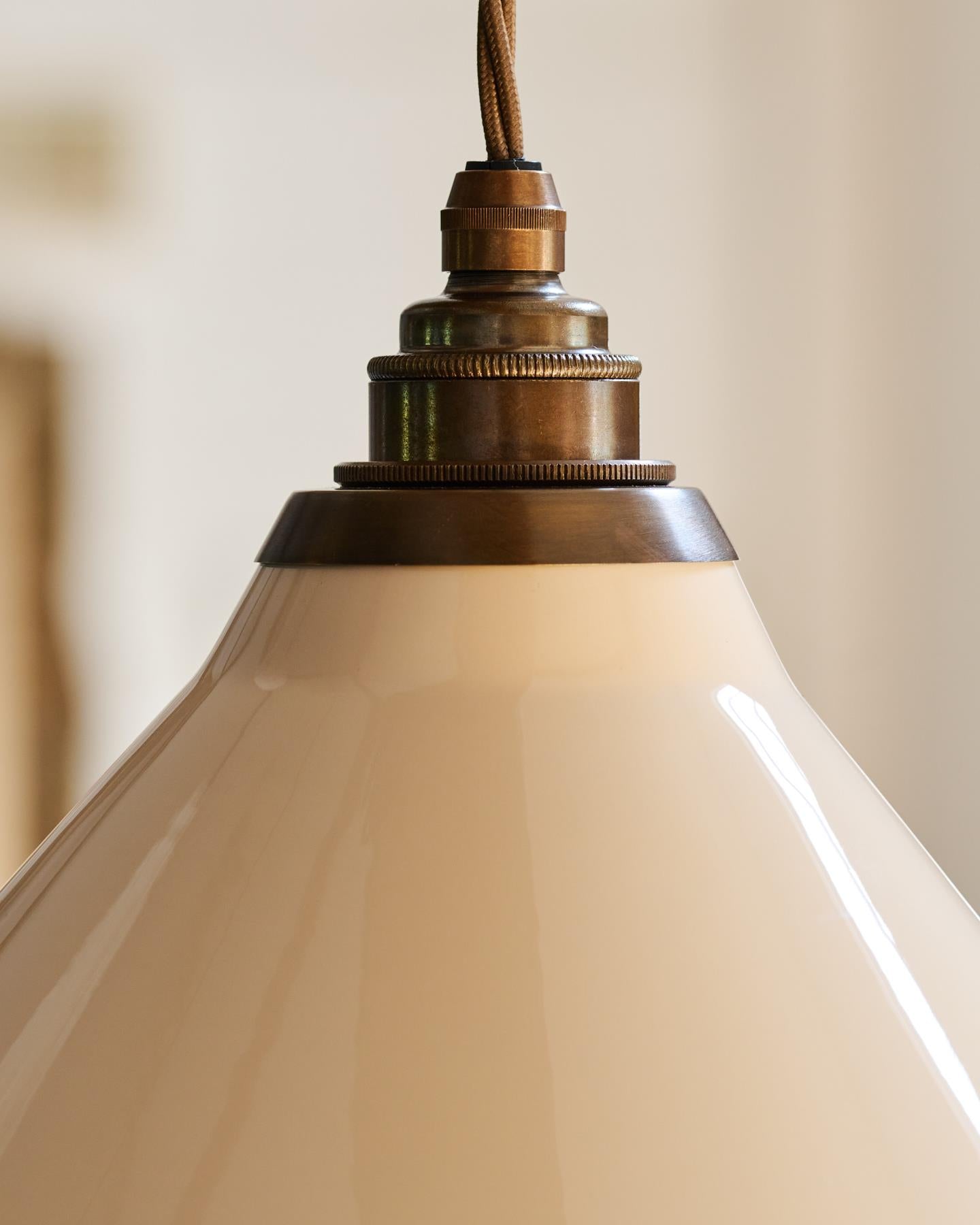 The Creamware Pendant Light - Large