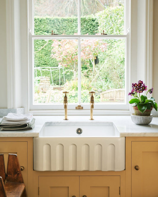 deVOL 600 Single Fluted Belfast Sink