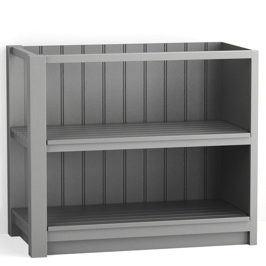 1050mm Slatted End Cabinet