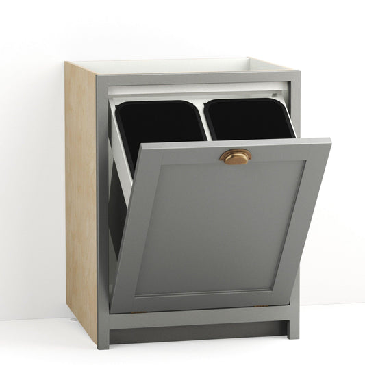 680mm Double Bin Cabinet