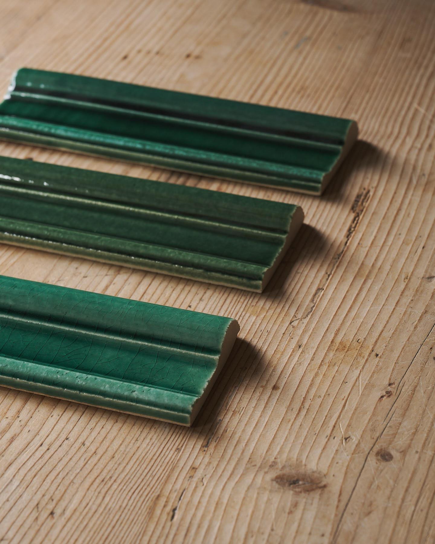 Emerald Green Border Tile