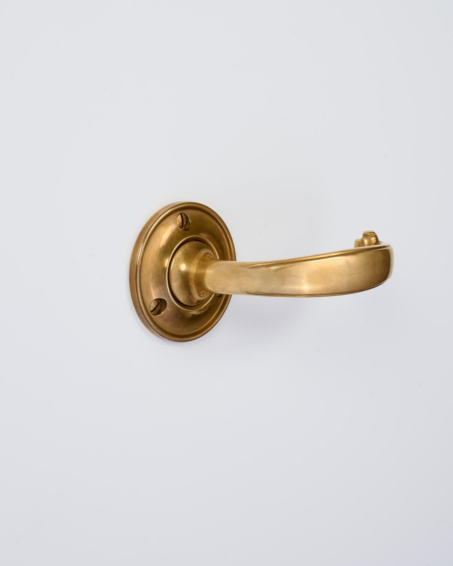 The Ottilie Door Handle with Romilly Backplate