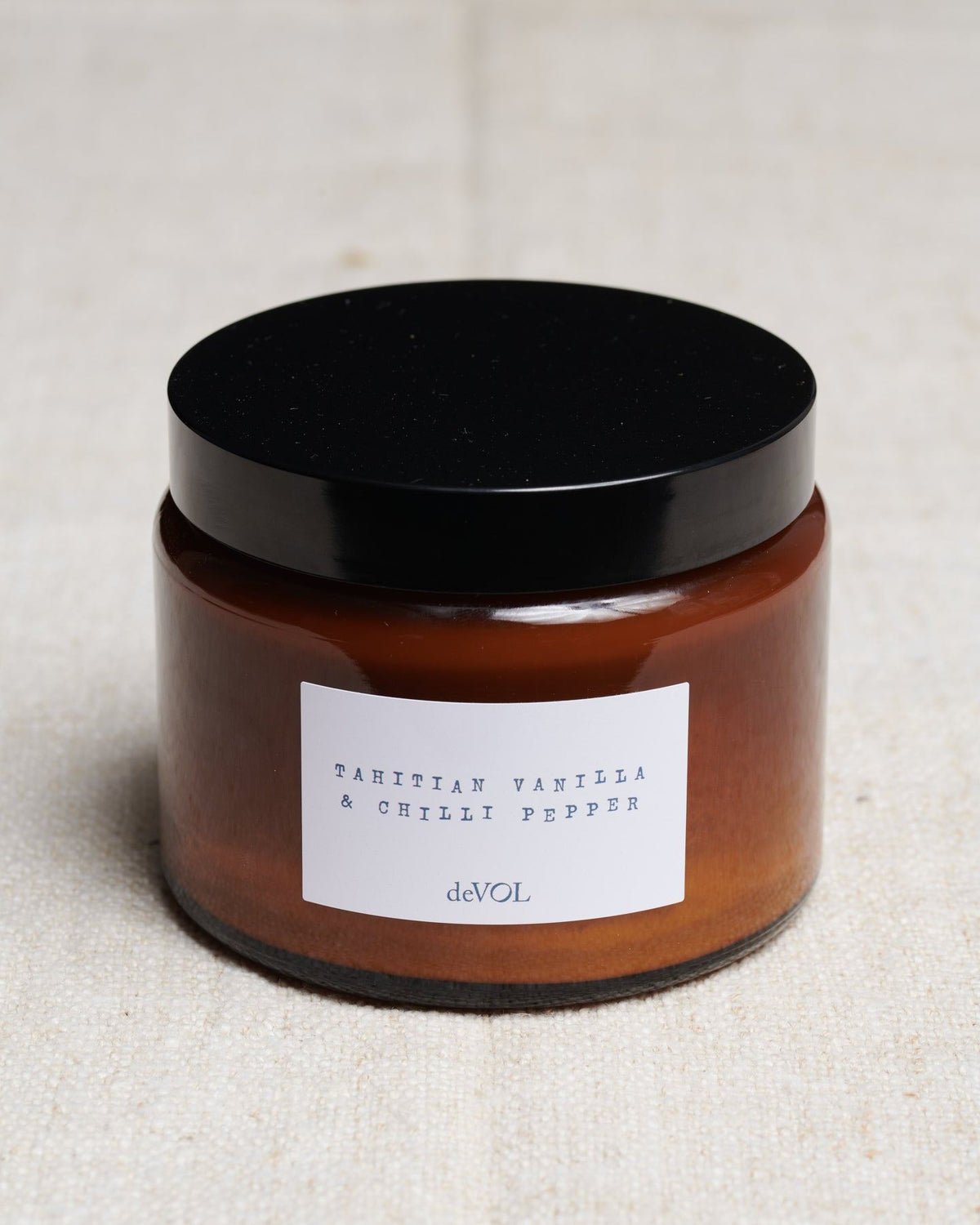 Large deVOL Scented Candle - Tahitian Vanilla & Chilli Pepper TEST