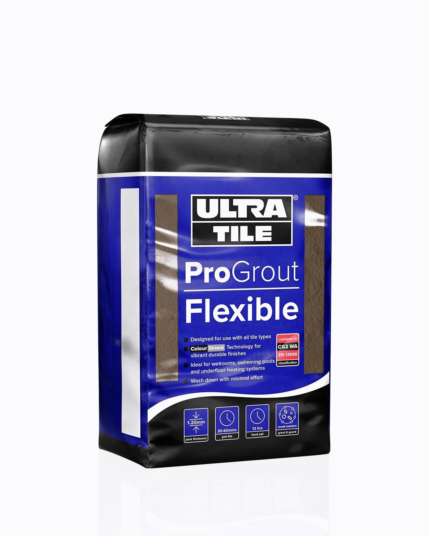 Flexible Grout for Stone & Tile - Mocha, 3kg