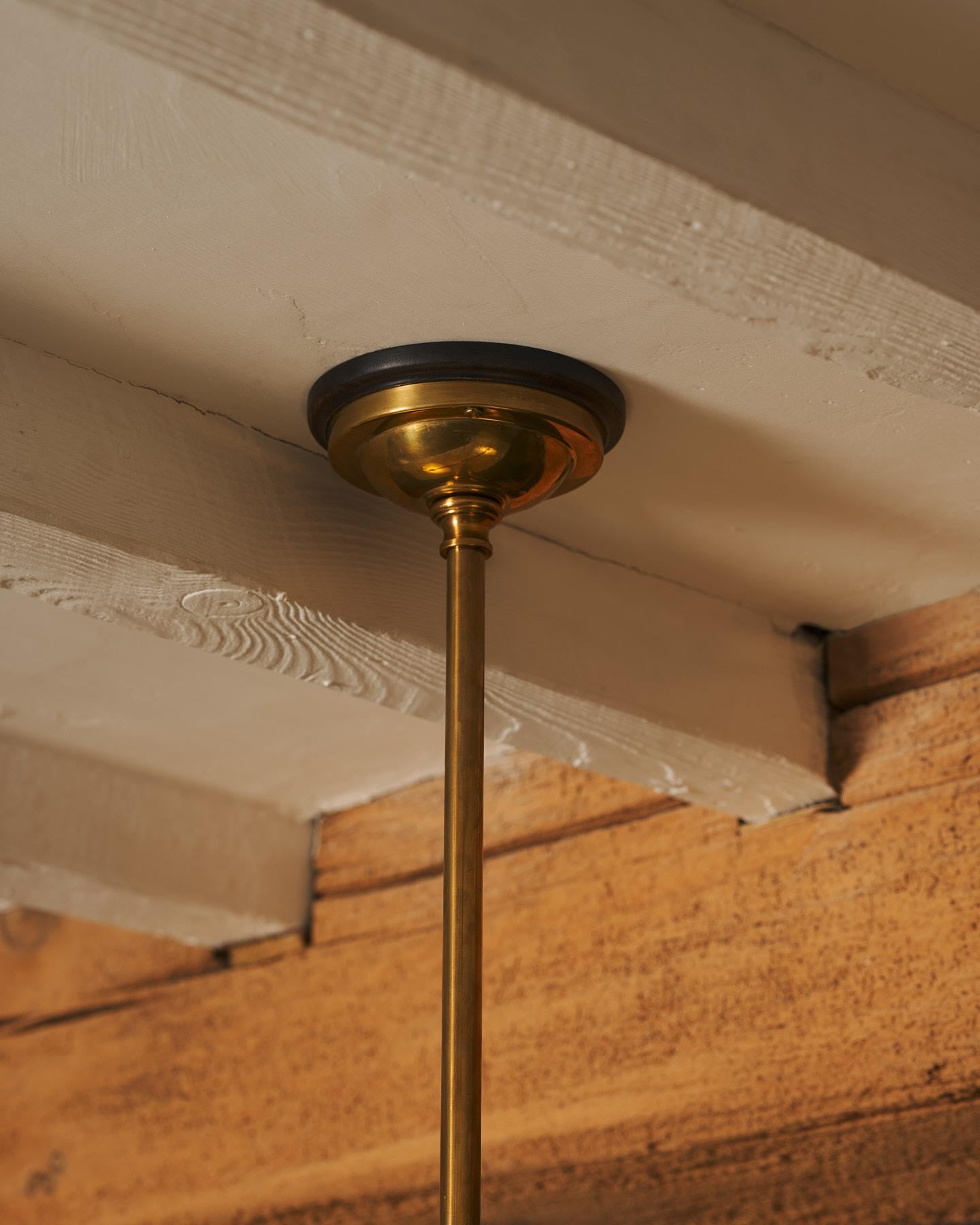 The Heirloom Gaselier Light with Milk Glass Shades - Tall