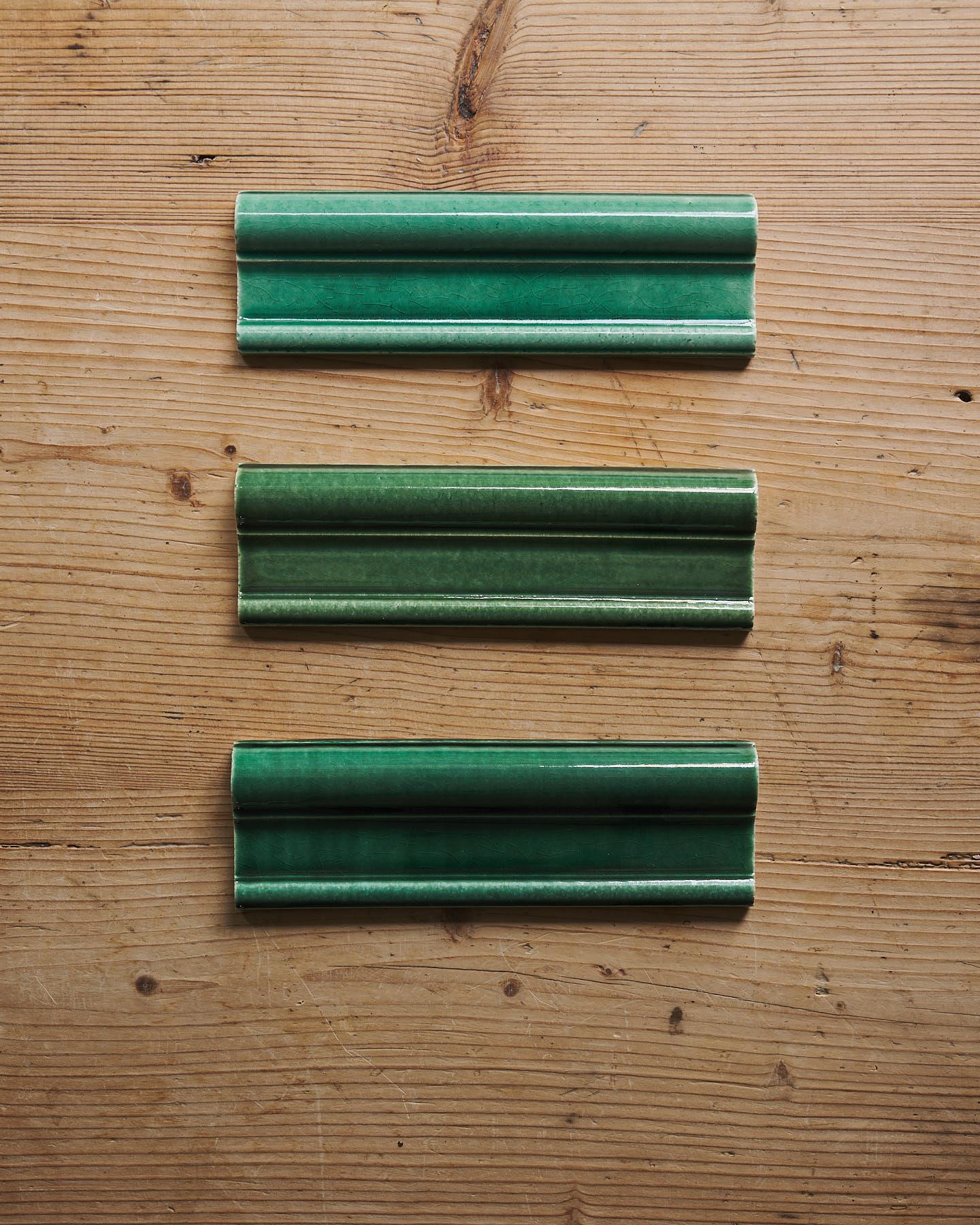 Emerald Green Border Tile