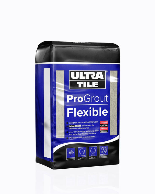 Flexible Grout for Stone & Tile - Limestone, 10kg