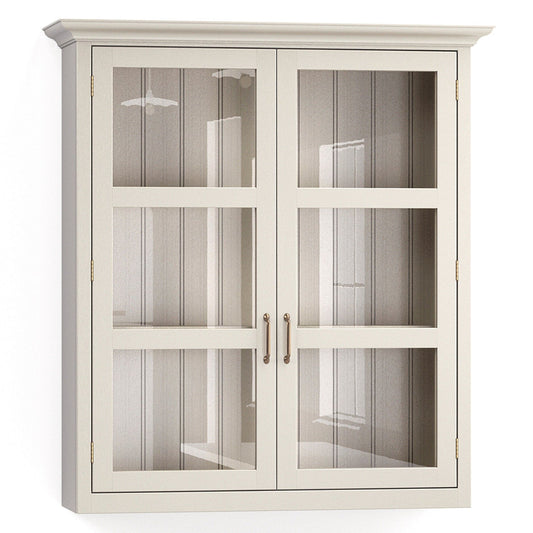 London Glazed Wall Cupboard
