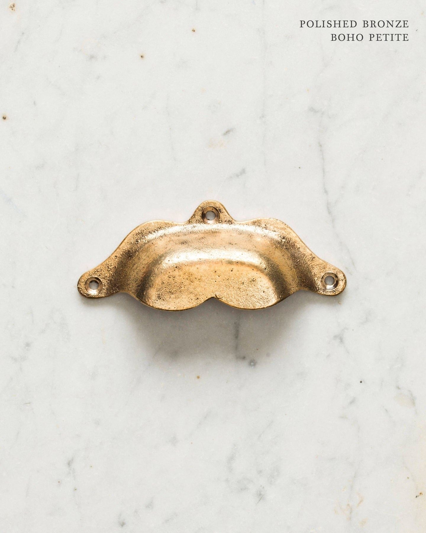 Polished Bronze Boho Handle - Petite