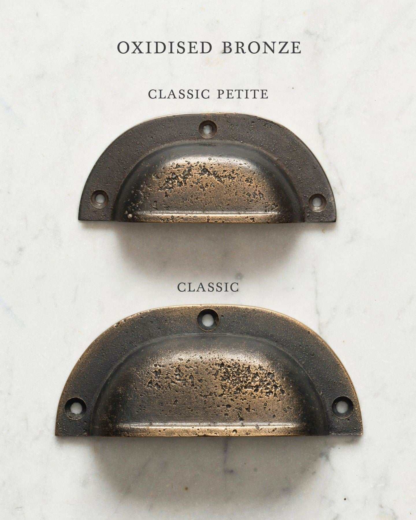 Oxidised Bronze Classic Handle