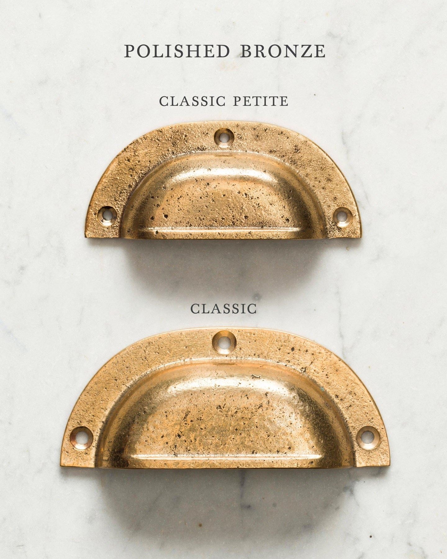 Polished Bronze Classic Handle