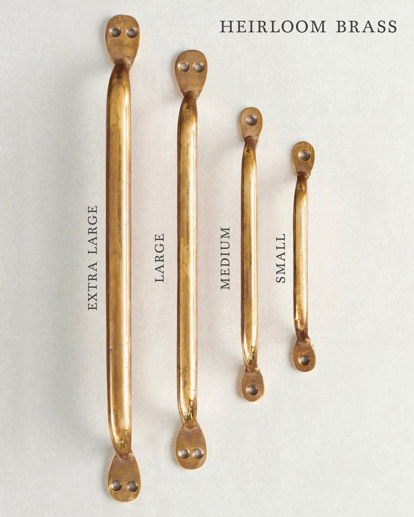 Heirloom Brass Pull Handle - Large