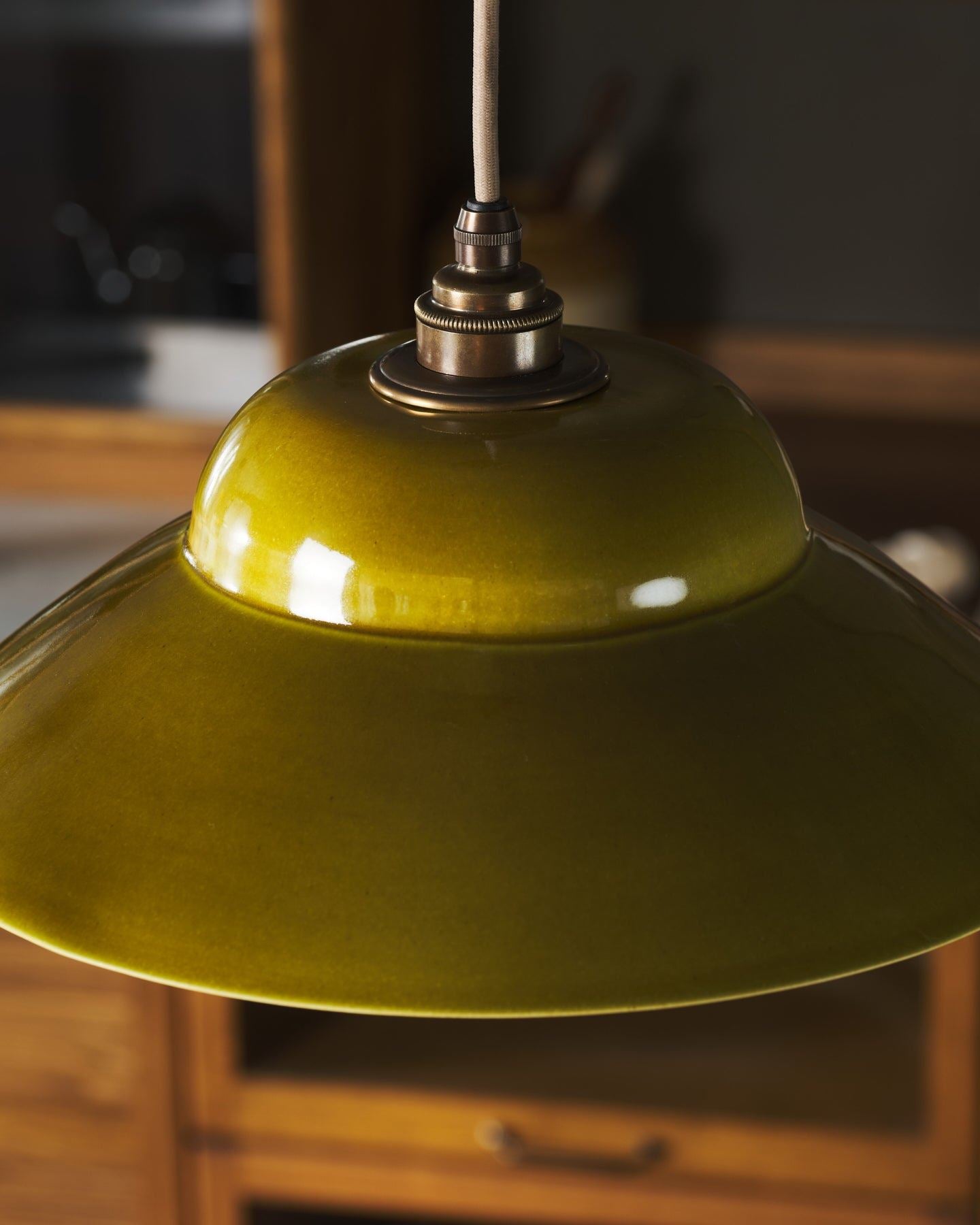 The Chartreuse Bonnet Pendant