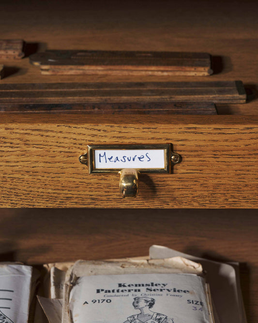 Heirloom Brass Little Label Holder