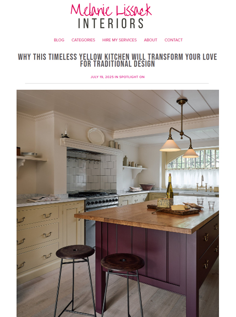 Melanie Lissack Interiors - July 2025