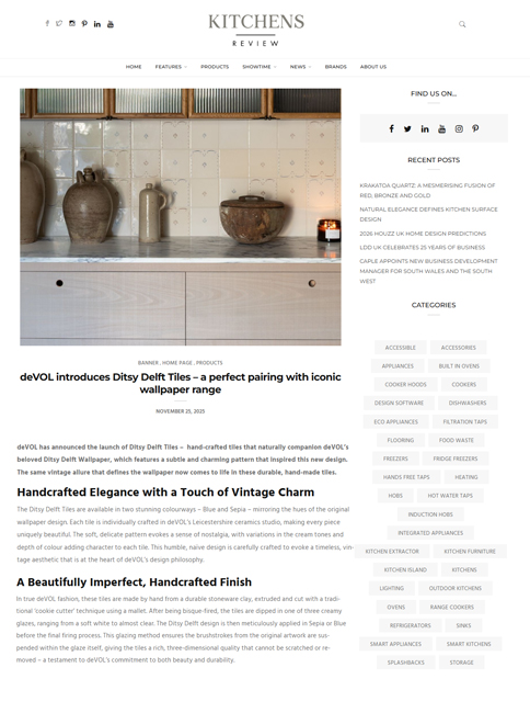 Kitchens Review - November 2025