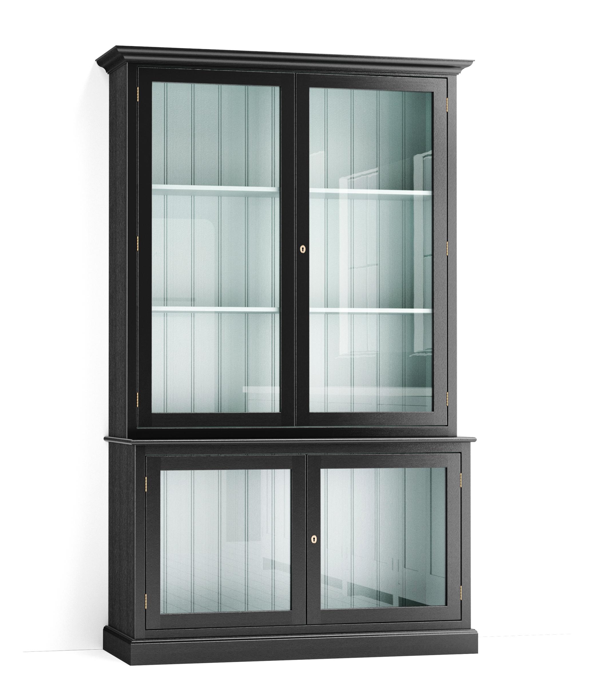 A render of a Curiosity Cupboard from deVOL's Real Shaker range.
