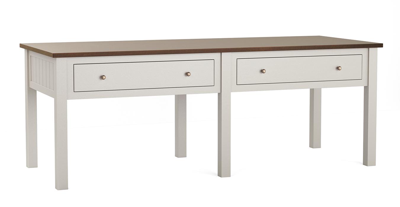 A render of a prep table from deVOL's Real Shaker range.