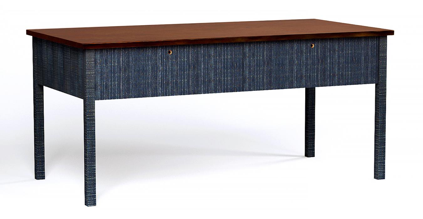 A render of a prep table from deVOL's Sebastian Cox range.