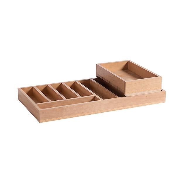A cutlery tray from deVOL's Sebastian Cox range.