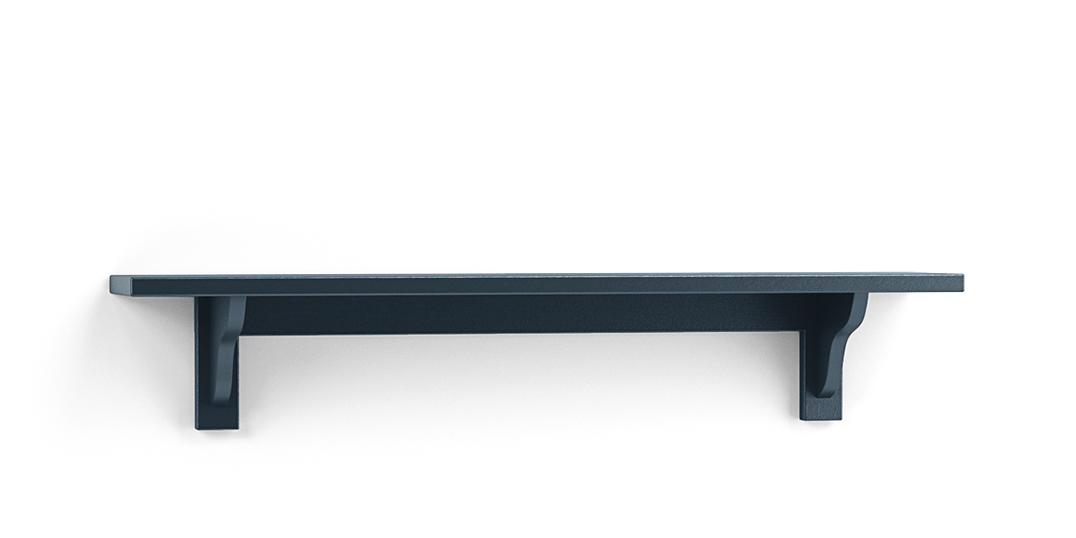 A render of a shelf from deVOL's Real Shaker range.