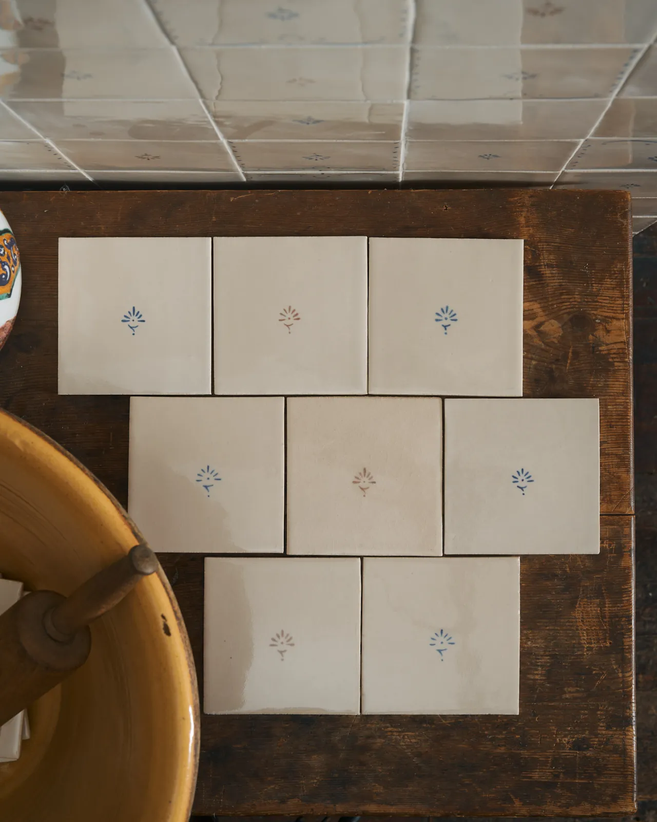 Ditsy Delft Tiles